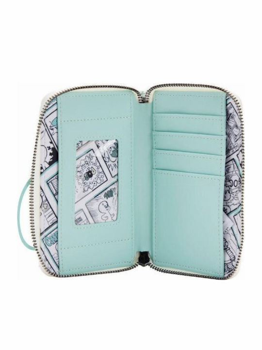 Loungefly Casper Friendly Ghost Детски портфейл с цип Бял