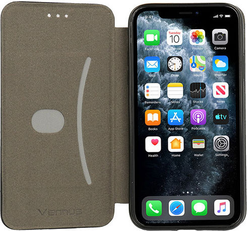 Vennus Elegance Book Δερματίνης Μπλε (iPhone 14 Pro Max)