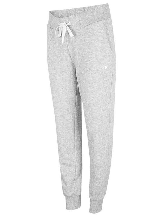 Долнище на анцуг с гума Gray/Silver