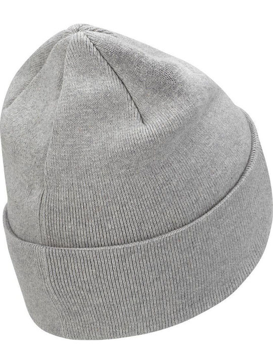 Beanie Ανδρικός Σκούφος Πλεκτός σε Γκρι χρώμα