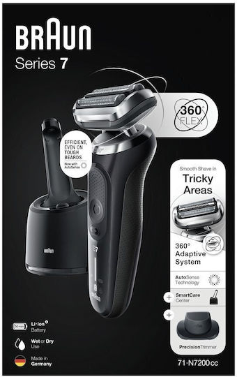 Braun Series 7 S7184985 Foil Electric Shaver Face Rechargeable