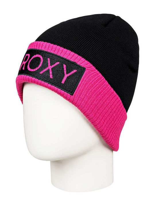 Roxy Valley Beanie Frauen Beanie Gestrickt in Schwarz Farbe