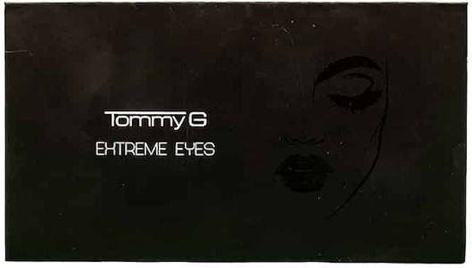 TommyG Extreme Palette Παλέτα με Σκιές Ματιών σε Στερεή Μορφή