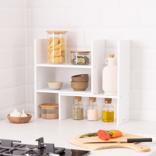 Lemnos Organizator de birou în Culoare Alb 1buc 40x15.5x51cm