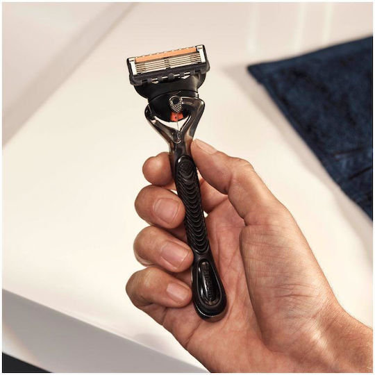 Gillette Fusion Proglide Flexball Razor cu Capete de schimb 5 lame și bandă lubrifiantă 2buc