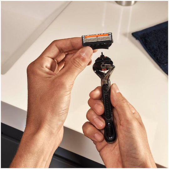 Gillette Fusion Proglide Flexball Razor cu Capete de schimb 5 lame și bandă lubrifiantă 2buc