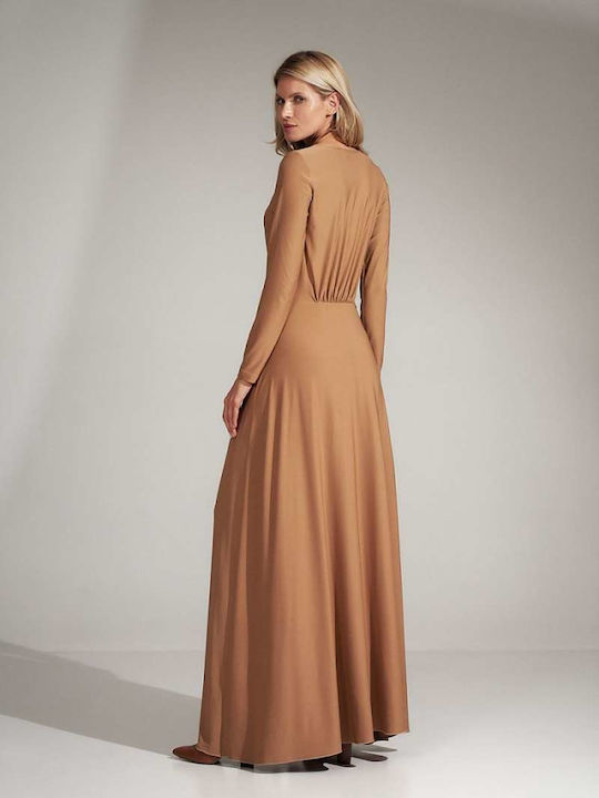 Figl Maxi Kleid Beige