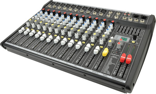 Citronic CSL-14 170.855UK Αναλογική Κονσόλα 14 Καναλιών με Phantom Power & 10 Εισόδους XLR