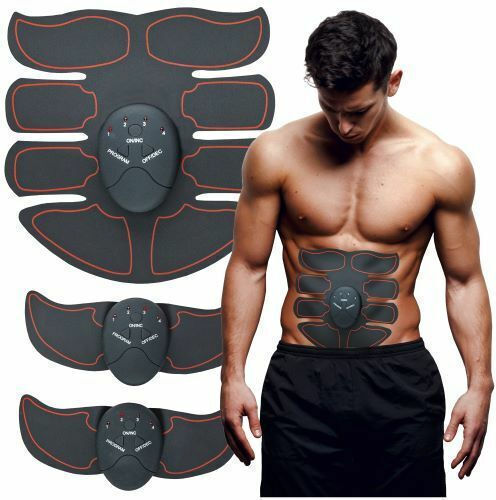 3 In 1 Smart Fitness EMS Φορητή Συσκευή Παθητικής Γυμναστικής Κοιλιακών και Σώματος