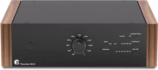 Pro-Ject Audio DS-3B Phono Preamp Μαύρο