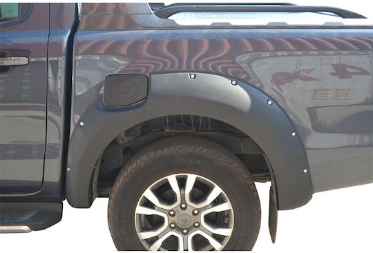 Σήμα Αυτοκινήτου Ford Ranger Volkswagen T6 Διακοσμητική Τάπα Βενζίνης για Ford Ranger T7 / T8 Μαύρο Ματ