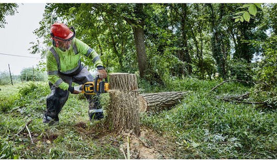 DEWALT Flexvolt Верижен Трион Бензинов 2.7 Конски Сили 5 Кг с Лама 45 См