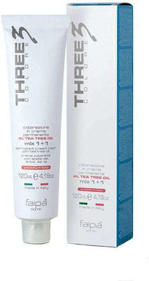 Faipa Three Colore Cream Color Боя за Коса 7.4 Бронзов цвят 120мл