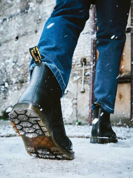 1460 Leather Black Boots Waterproof