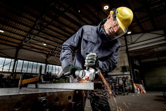 Metabo W 18 LT BL 11-125 Τροχός 125mm Μπαταρίας Brushless 2x4Ah