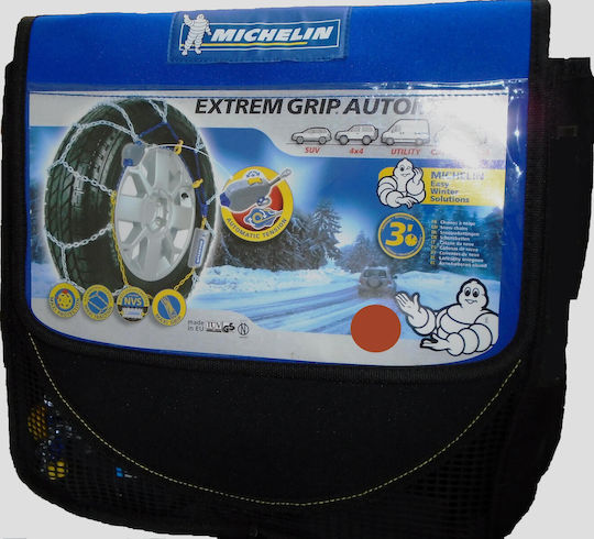 Michelin Extreme Grip M4 82 Anti-slip Chains Thickness 9mm Passenger Car 2pcs