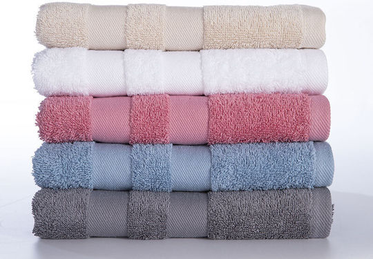 Nef-Nef Homeware Bath Towel Status 70x140cm 1170 Sky Weight 500gr/m²