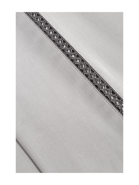 Guy Laroche Bettwäsche-Set King Size 270x280cm. Blend Cement 4Stück