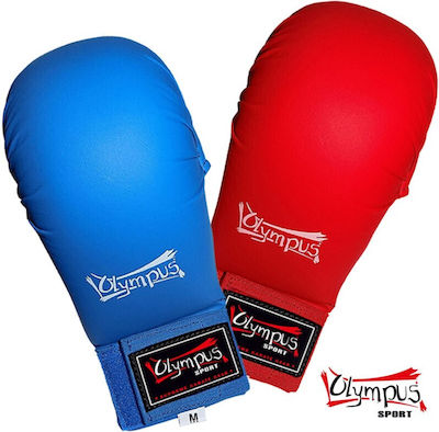 Olympus Sport 4801150 Γάντια Karate WKF Style Κόκκινα