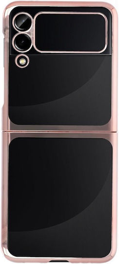 Forcell Focus Back Cover Πλαστικό Ροζ Χρυσό (Galaxy Z Flip3 5G)