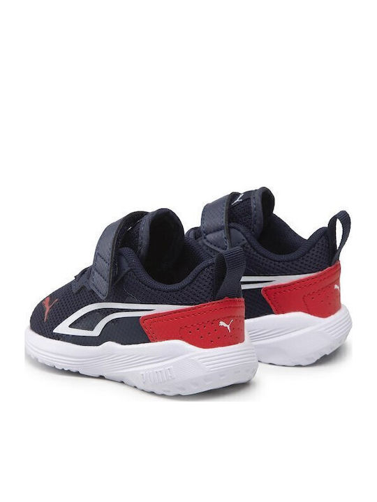 All-Day Active Kinder Sneakers mit Klettverschluss Marineblau