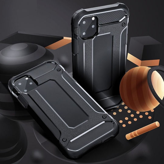 Forcell Armor Umschlag Rückseite Schwarz (Galaxy A13 5G)