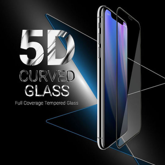 Roar 5D Пълно лепило Закалено стъкло за цялото лице (Mi 10 / Mi 10 Pro - Ми 10 / Ми 10 Про)