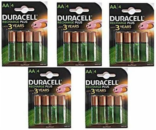 Duracell Wiederaufladbare Batterien AA Ni-MH 1300mAh 4Stück
