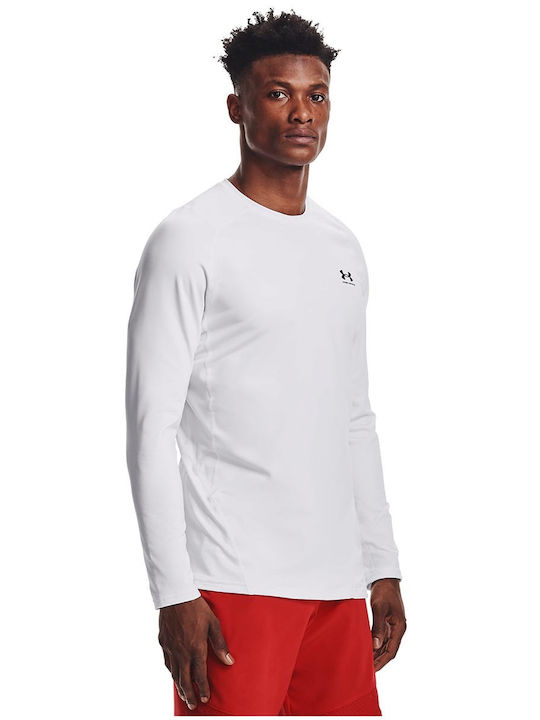 Under Armour ColdGear Fitted Crew White