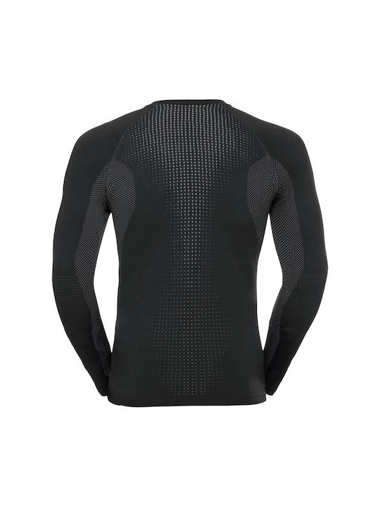 Odlo Suw Performance Warm Bluza termică pentru bărbați cu mâneci lungi Negru