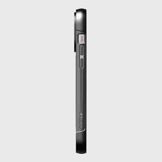X-Doria Raptic Clutch MagSafe Back Cover Πλαστικό / Σιλικόνης 2mm Μαύρο (iPhone 14 Pro Max)