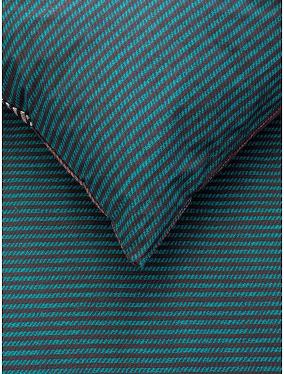 Kocoon Bettwäsche-Set Überdoppel 240x270cm. Komo Blue 4Stück