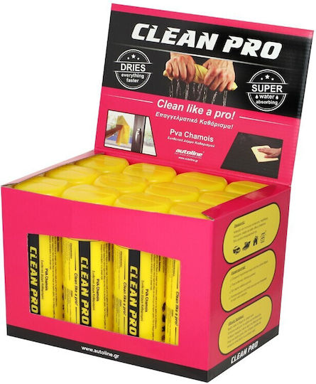 Autoline Clean Pro Συνθετικό Δέρμα Καθαρισμού Αυτοκινήτου 43x32cm