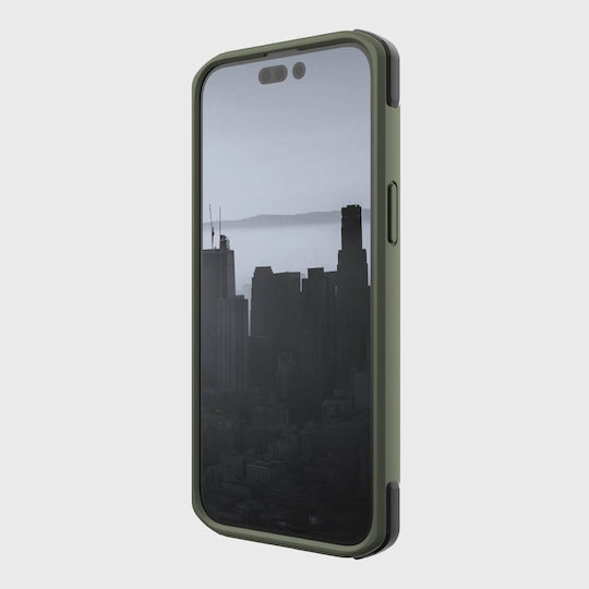 Raptic Secure Back Cover Πλαστικό / Σιλικόνης Πράσινο (iPhone 14 Pro Max)