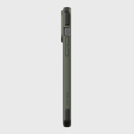 Raptic Secure Back Cover Πλαστικό / Σιλικόνης Πράσινο (iPhone 14 Pro Max)