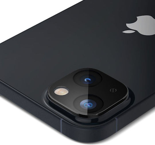 Spigen Optik.tr Προστασία Κάμερας Tempered Glass Μαύρο για το iPhone 14 / 14 Plus