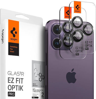 Hofi Alucam PRO+ Защита на Камера Метална рамка Deep Purple за iPhone 14 Pro / 14 Pro Max - iPhone 14 Про / 14 Про Макс