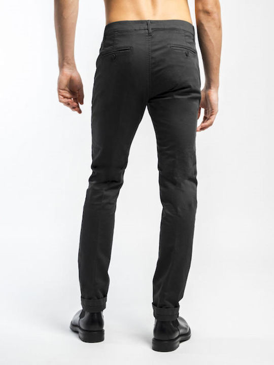 Staff Culton Herrenhose Chino Elastisch Schwarz