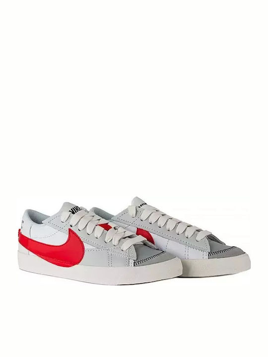 Blazer Low '77 Jumbo Плоски Маратонки White / Photon Dust / Light Smoke Grey / University Red