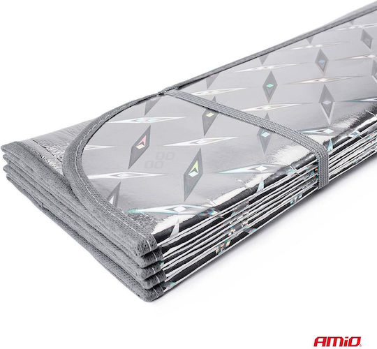 AMiO Parasolar Parbriz Auto Interior Laser 130x60cm