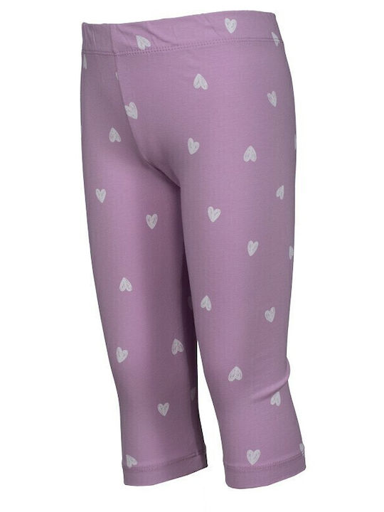 Kids' Set with Leggings Summer 2pcs White