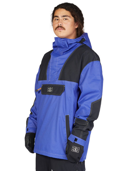 DC Anorak ADYTJ03044-PQF0 Männer Jacke aus für Ski & Snowboard Blau