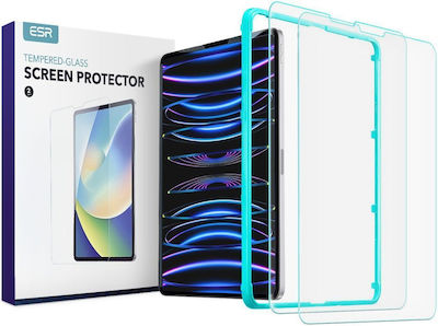 ESR Easy Installation Frame Tempered Glass 2τμχ (iPad Pro 2020/2021 12.9")