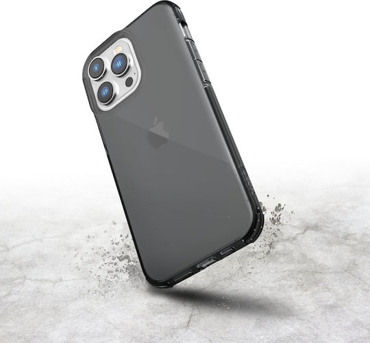 Raptic Clear Back Cover Πλαστικό / Σιλικόνης Μαύρο (iPhone 14 Pro Max)