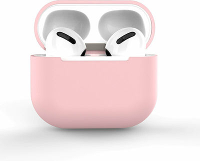 Hurtel Soft Hülle Silikon in Rosa Farbe für Apple AirPods 3