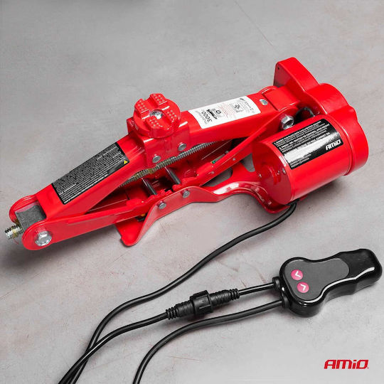 AMiO Hand Operated Car Scissor Jack with Lifting Height up to 35cm and Lifting Weight up to 30 Tons /AM