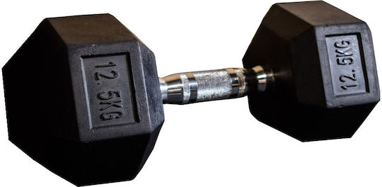 AMILA Dumbbell Hexagon Rubber 1 x 7kg