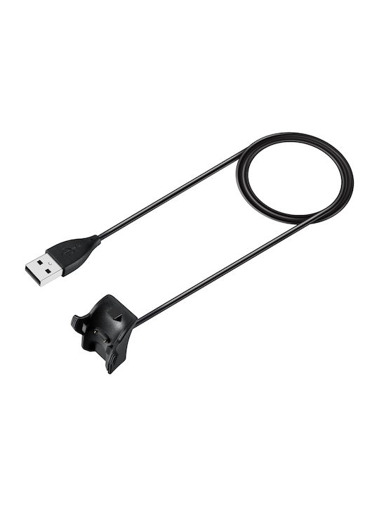Tactical USB Charging Cable Wearable Charger Honor Band 4/5 Blackς