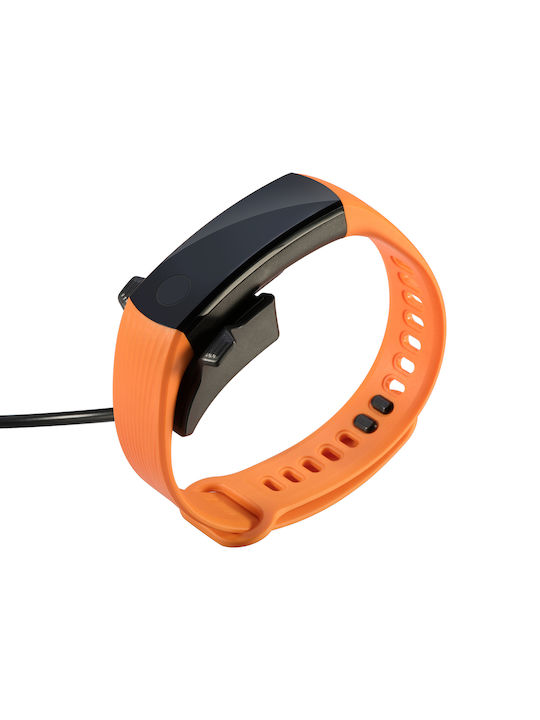 Tactical USB Charging Cable Wearable Charger Honor Band 4/5 Blackς
