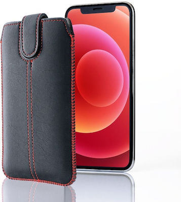 Pocket Case Ultra Slim M4 έως 6.1" Μαύρο